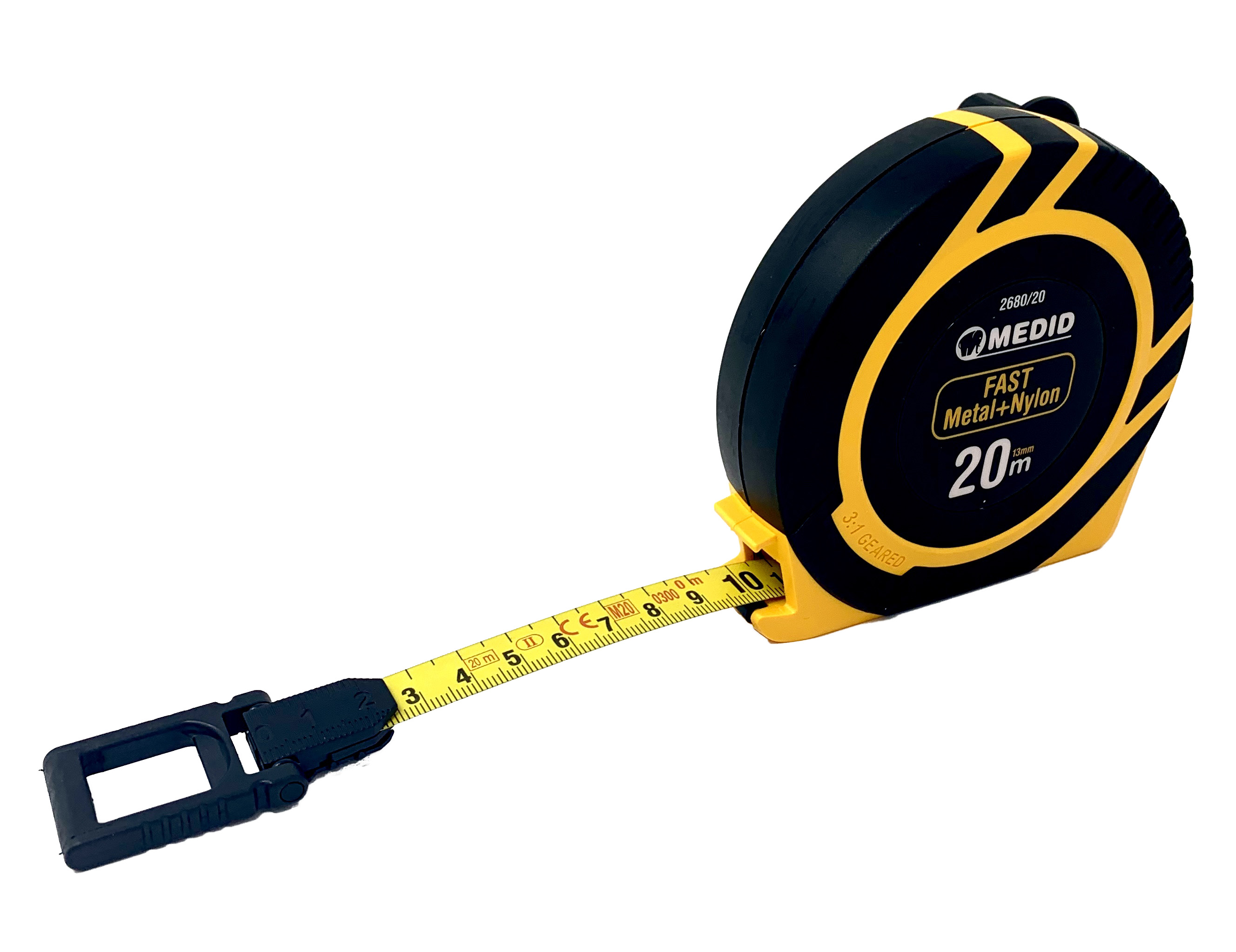 Cinta métrica metálica + nylon FAST de 20 m - ref.268020