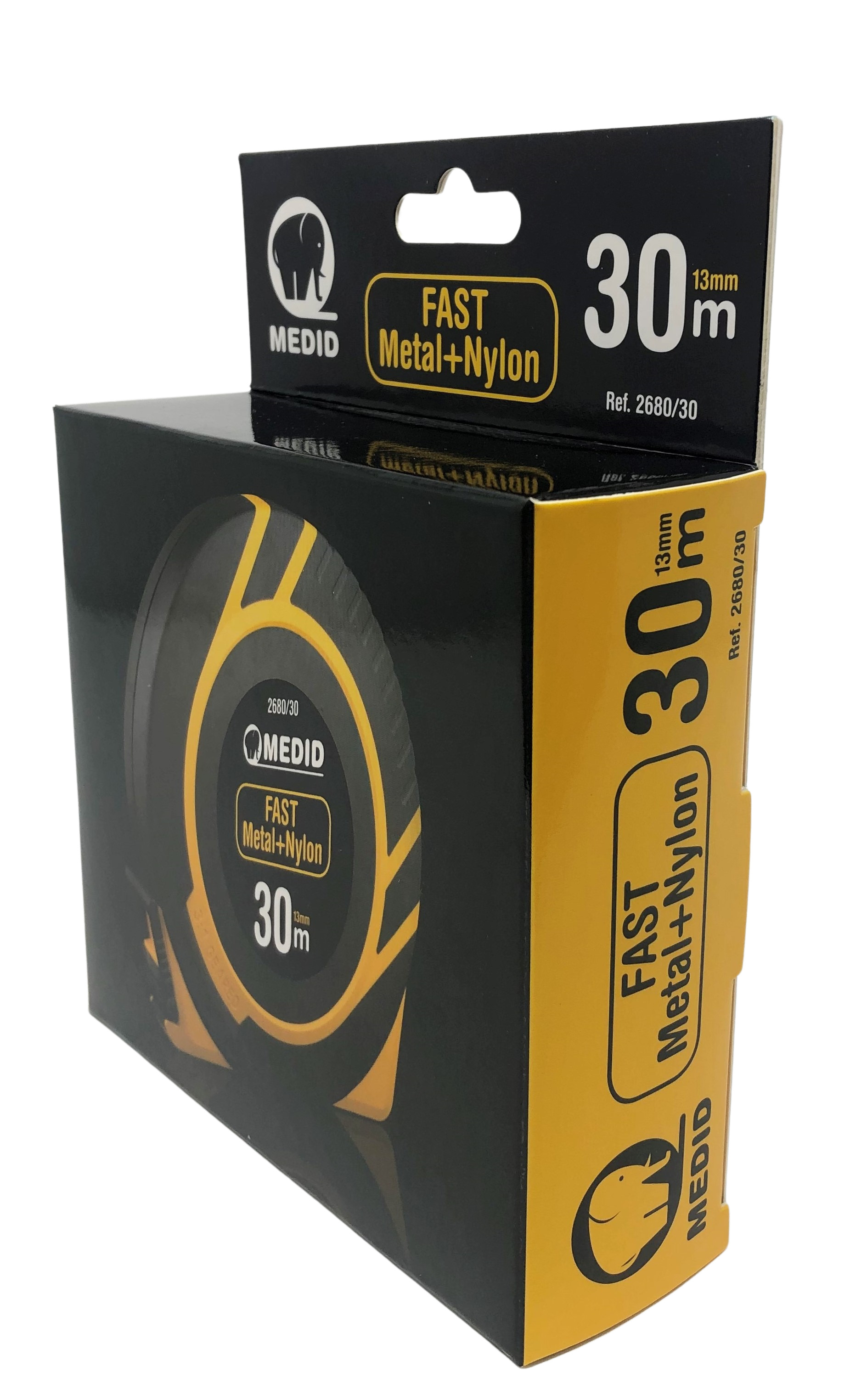 Cinta métrica metálica + nylon FAST de 30 m - ref.268030