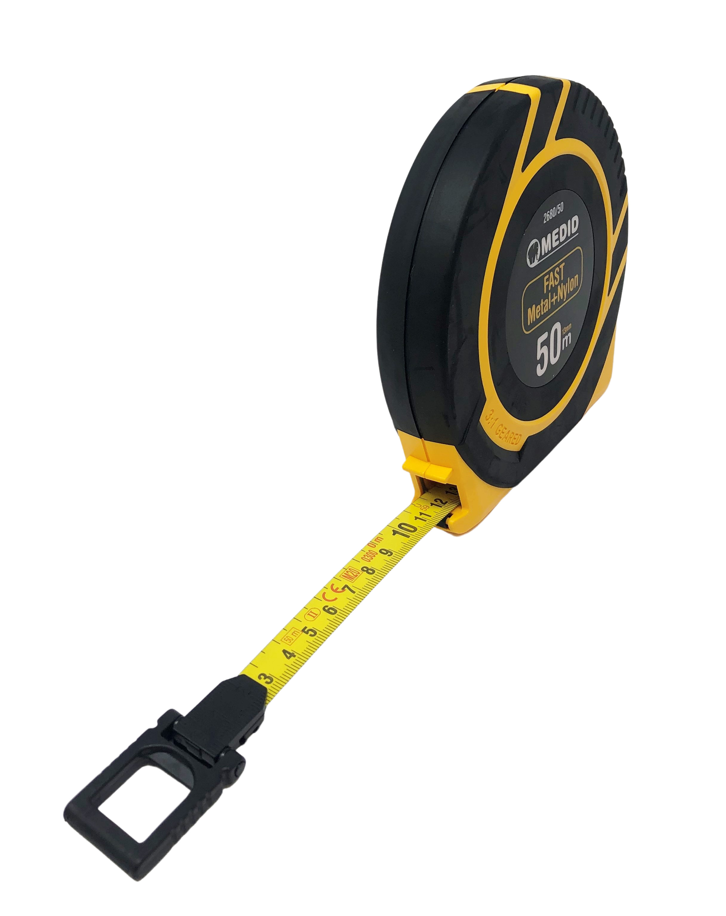Cinta métrica metálica + nylon FAST de 50 m - ref.268050