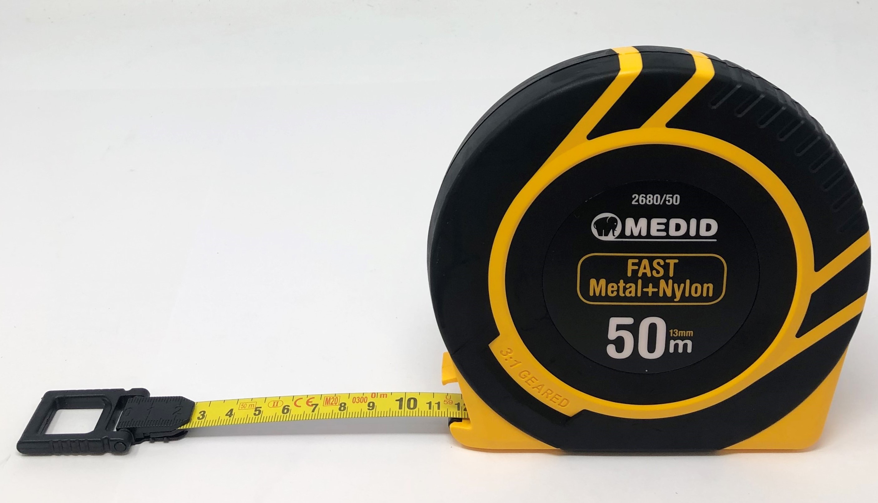 Cinta métrica metálica + nylon FAST de 50 m - ref.268050