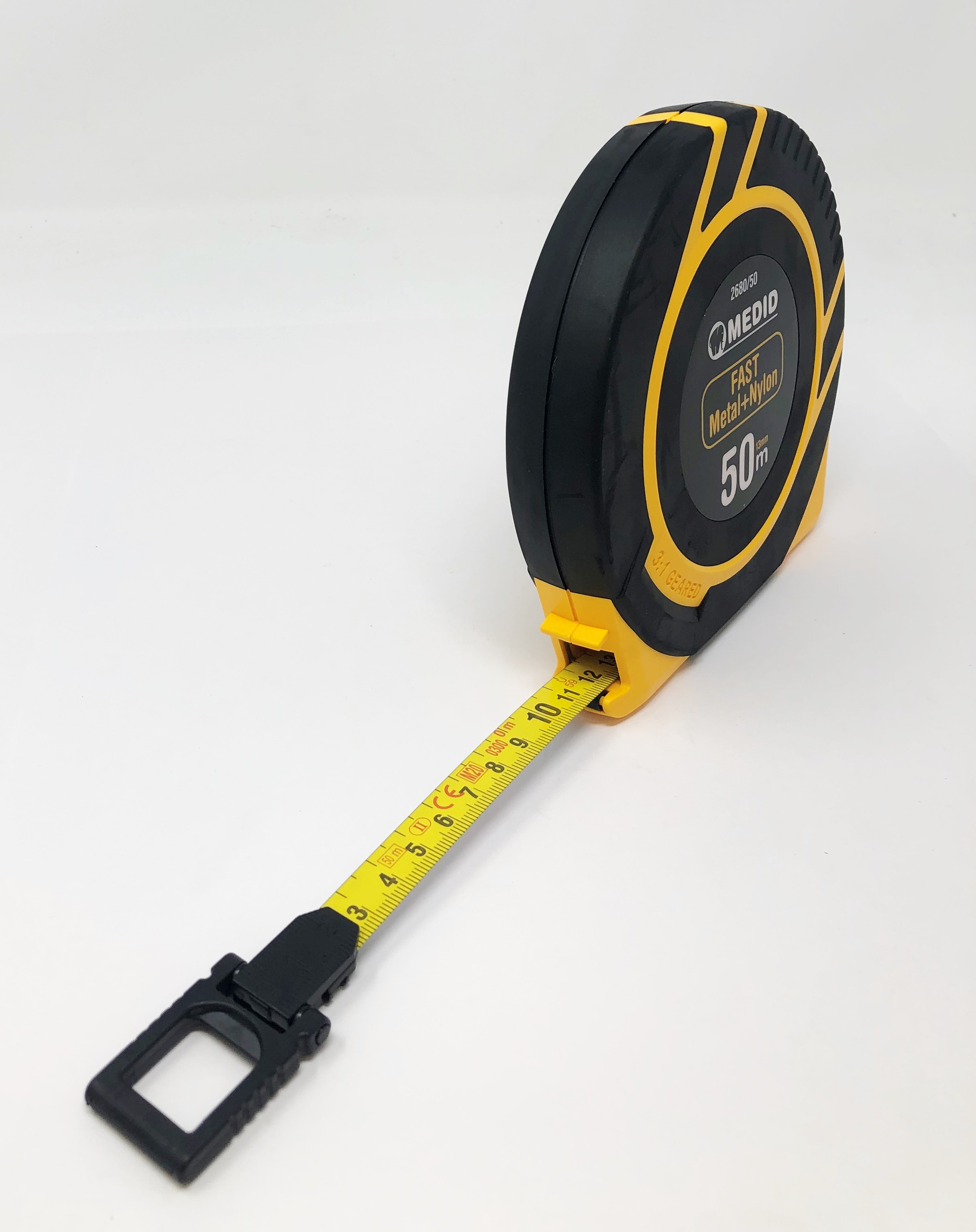 Cinta métrica metálica + nylon FAST de 50 m - ref.268050