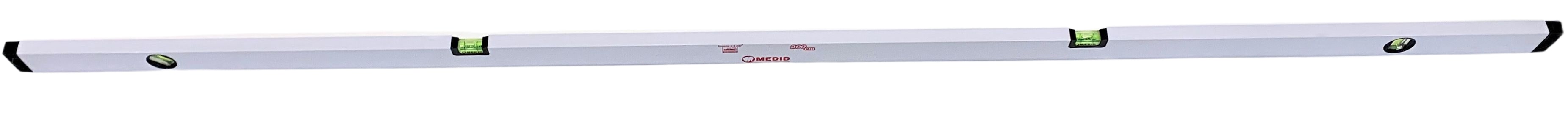 Nivel Aluminio 2000 mm 3 burbujas. Prec. 1 mm/m. - ref.27200