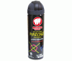 Spray de pintura fluorescente de color negro