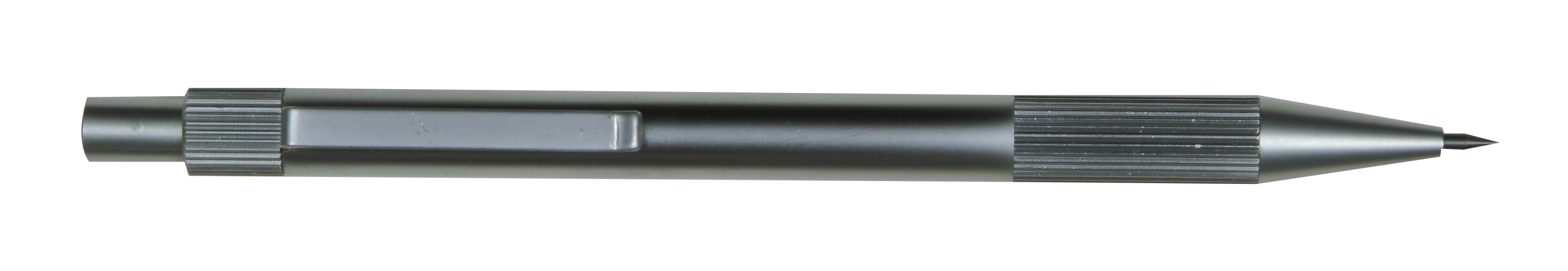 Lápiz trazador metálico punta widia 150 mm retráctil