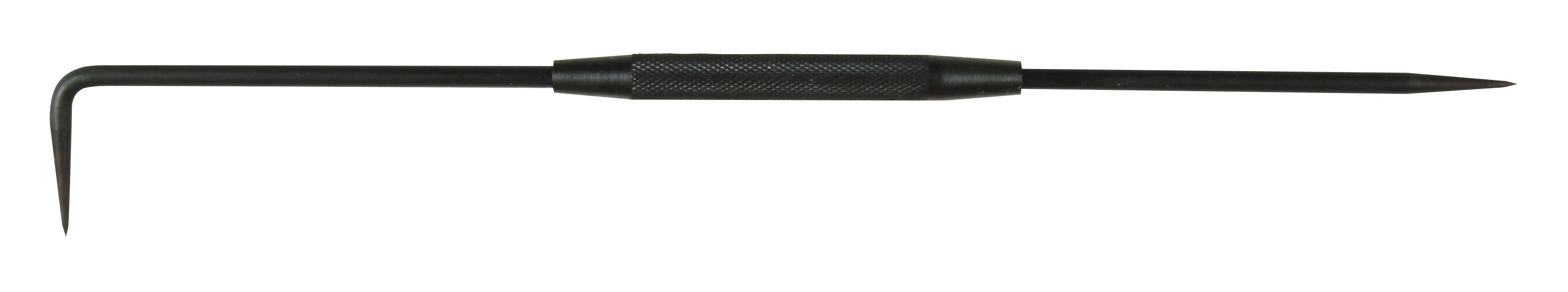 Punta trazar de acero 250 mm 90º