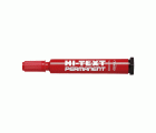 Rotulador tinta indeleble de secado rápido de color rojo punta de 5 mm - ref.361