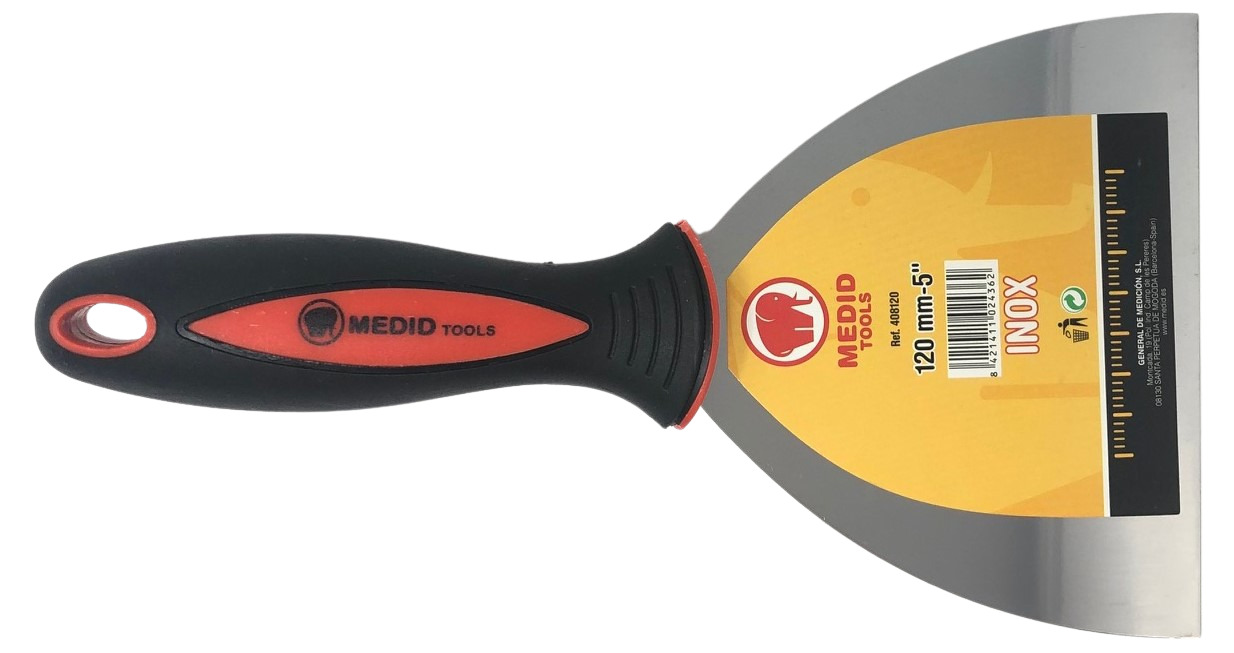 Espátula pintor inoxidable 120 mm