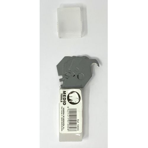 Cuchilla con gancho MEDID 18 mm (10 Uds)