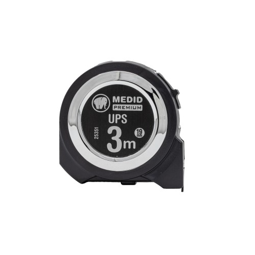 Flexómetro MEDID UPS 3 m x 19 mm Ref 25351