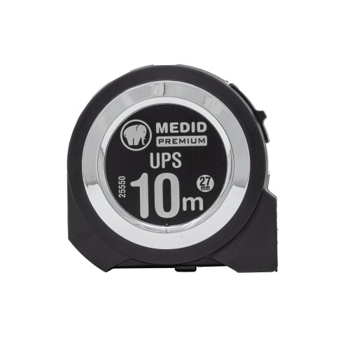 Flexómetro MEDID UPS 10 m x 25 mm Ref 25550