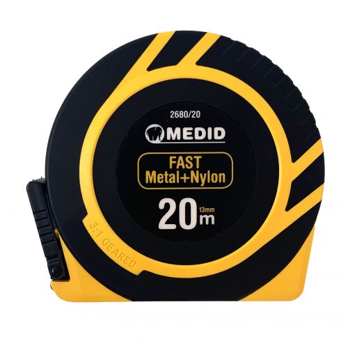 Cinta métrica metálica + nylon FAST de 20 m - ref.268020