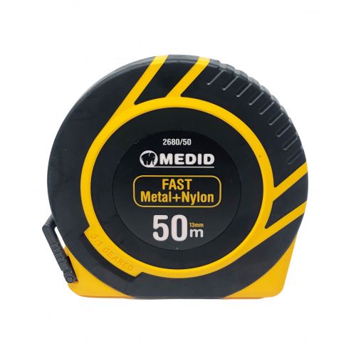 Cinta métrica metálica + nylon FAST de 50 m - ref.268050