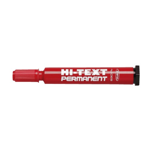 Rotulador tinta indeleble de secado rápido de color rojo punta de 5 mm - ref.361