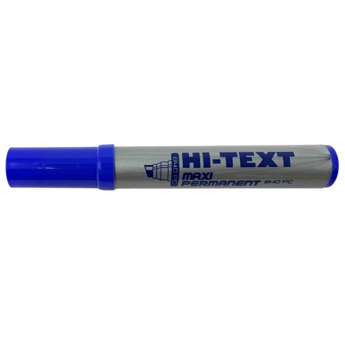 Rotulador tinta indeleble de secado rápido de color azul punta de 14 mm - ref.372