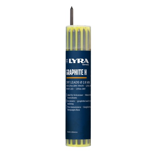 Minas de recambio GRAPHITE H LYRA-DRY - ref.4095