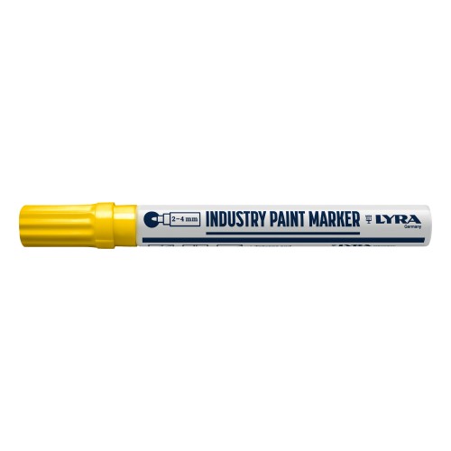 Rotulador pintura LYRA de color amarillo