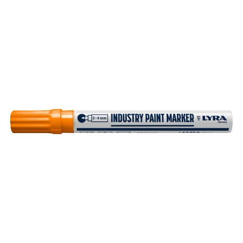 Rotulador pintura LYRA de color naranja