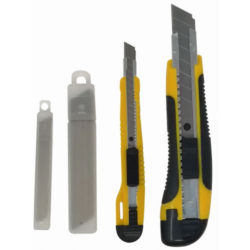 Set de 2 cutters Bimaterial con hojas de recambio