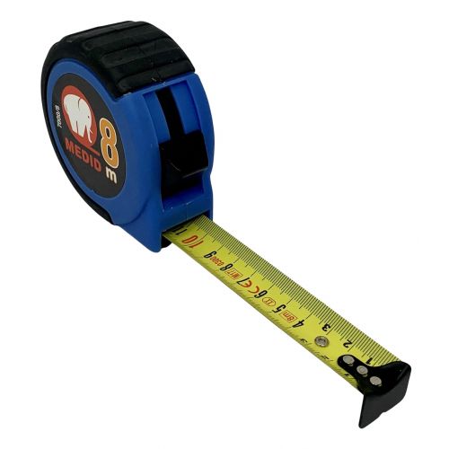 Flexómetro anti-choque  8 m x 25 mm - ref.70008