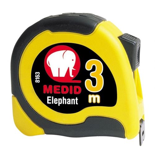 Flexómetro MEDID ELEPHANT 3 m x 16  mm Ref 8163