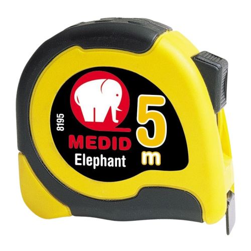 Flexómetro MEDID ELEPHANT 5 m x 19 mm Ref 8195