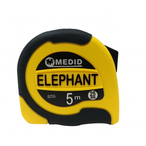 Flexómetro MEDID ELEPHANT 5 m x 25 mm Ref 8255