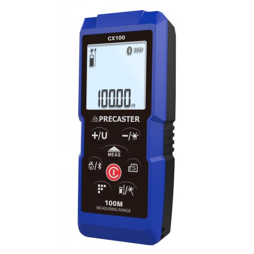 Medidor láser bluetooth Precaster alcance 100 m - ref.CX100