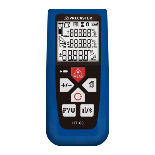 Medidor láser bluetooth Precaster alcance 60 m - ref. HT60