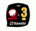 Flexómetro MEDID medidor de diámetros