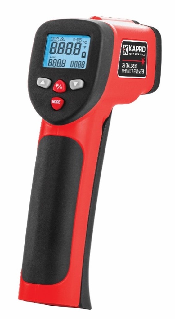 Termómetro infrarrojo con doble láser KAPRO THERMOSCAN - ref.5398