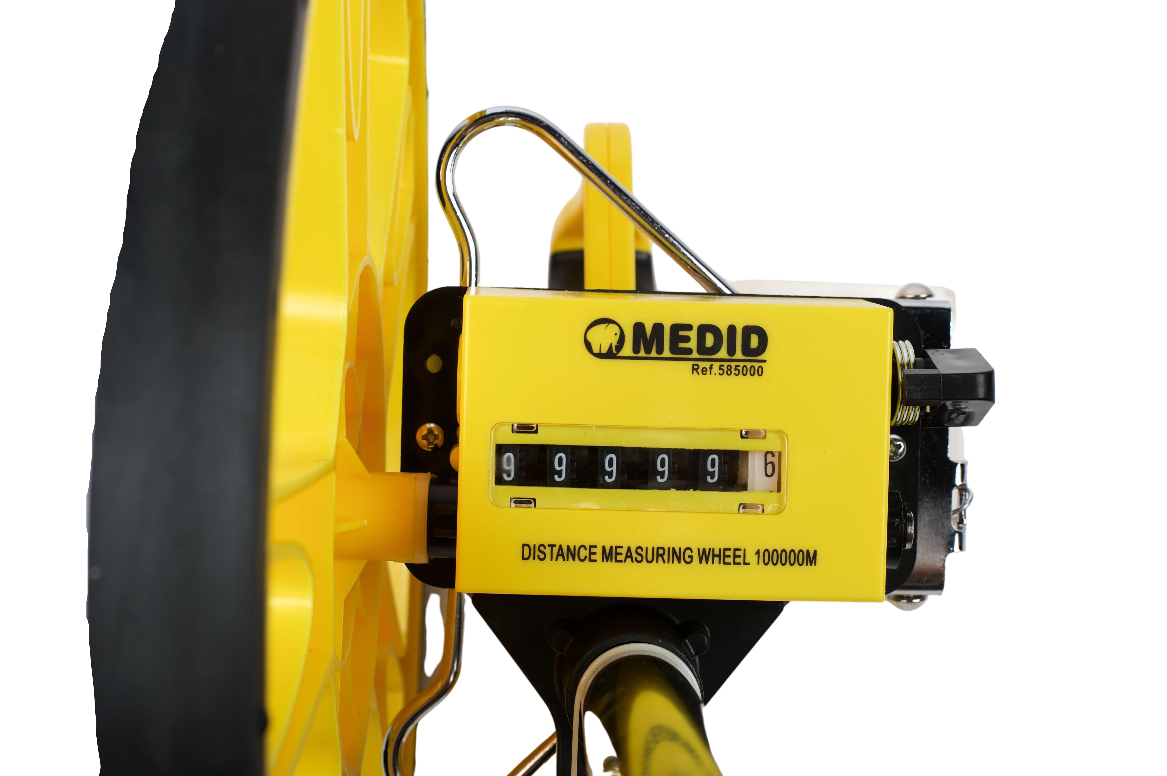 Topómetro con luz, llanta ABS, medición hasta 10.000 metros - ref.585000