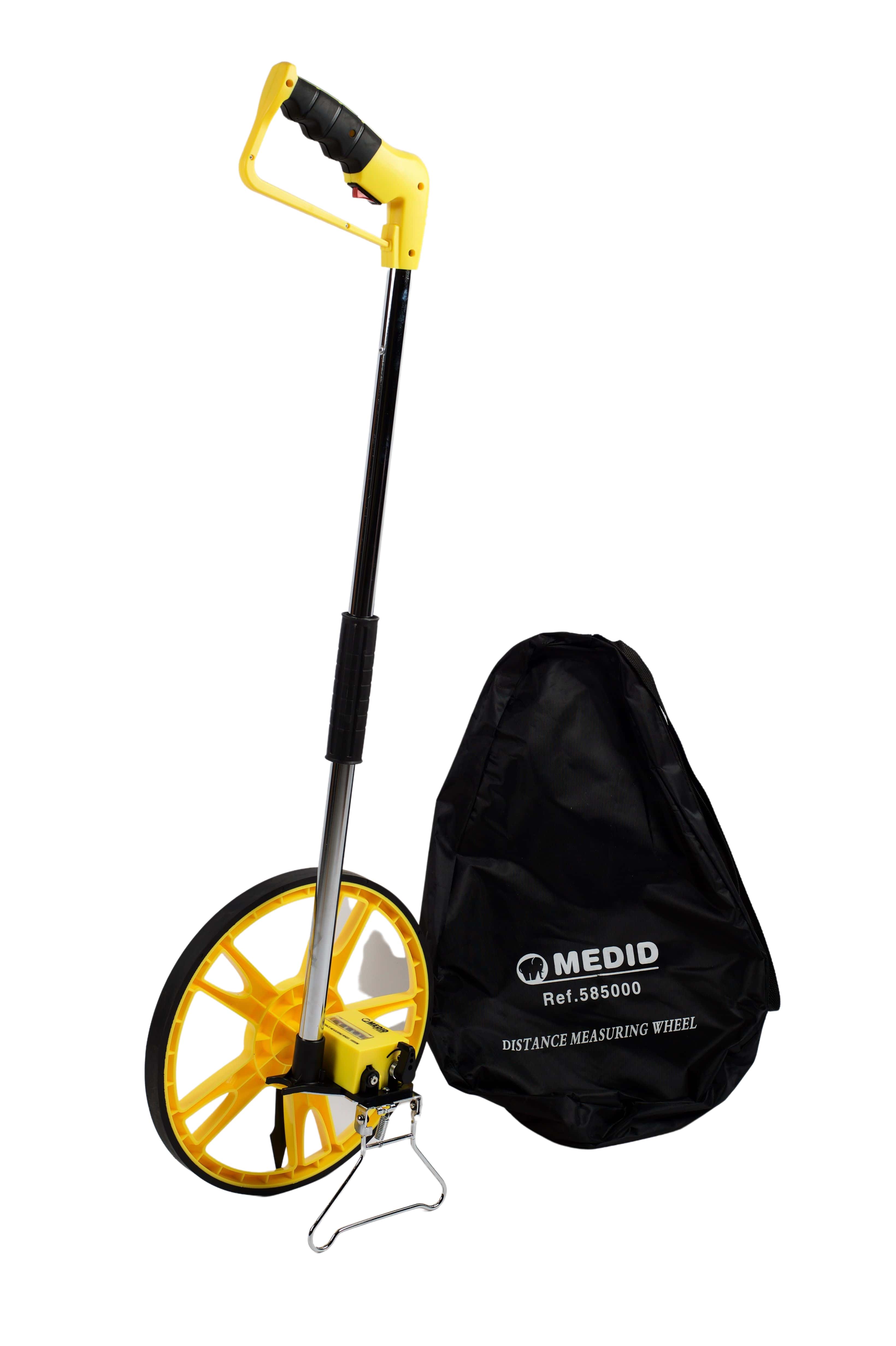 Topómetro con luz, llanta ABS, medición hasta 10.000 metros - ref.585000