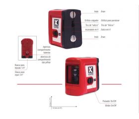 Set mini láser rayo de color rojo - ref.58620