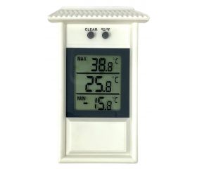 Termómetro digital Máximo-Mínimo, interior exterior