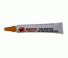 Tubo marcador de pintura indeleble de color naranja - ref.597