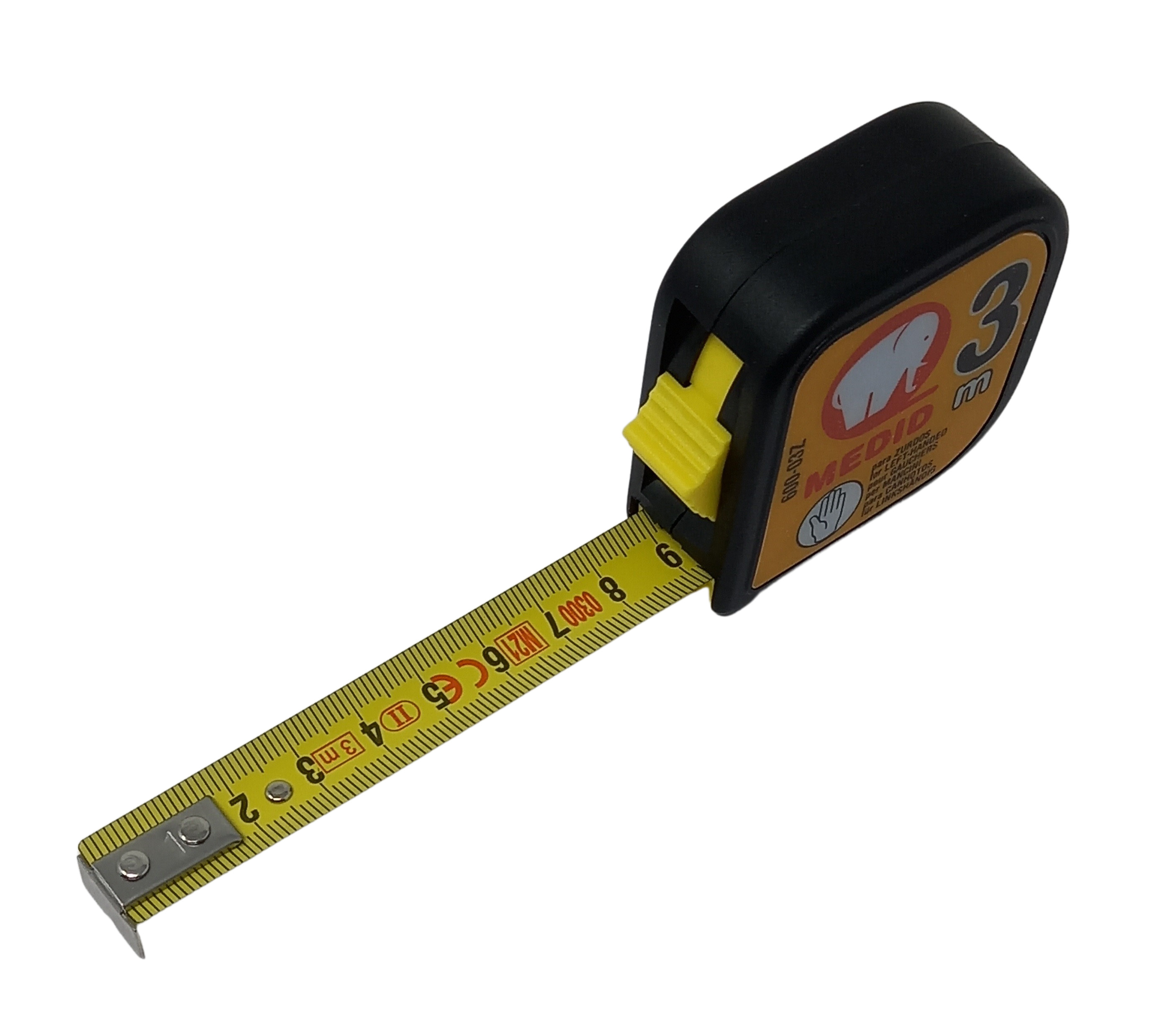 Flexómetro para zurdos 3 m x 16 mm - ref.60003Z