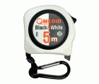 Flexómetro BLACK &amp; WHITE 5 m x 28 mm - ref.6528
