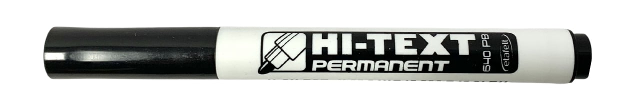 Rotulador CAP OFF de color negro - ref.682