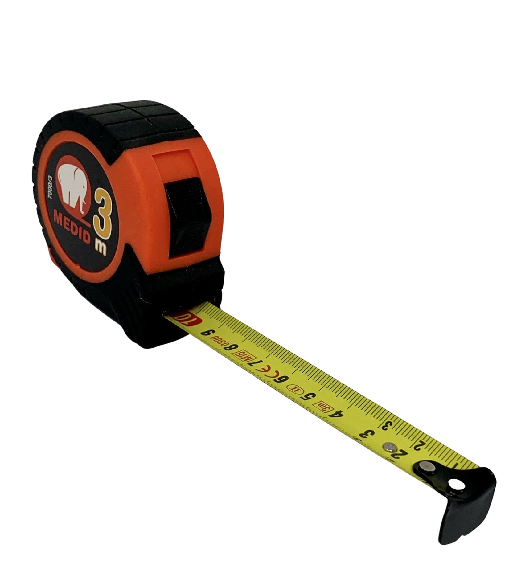 Flexómetro anti-choque  3 m x 19 mm - ref.70003