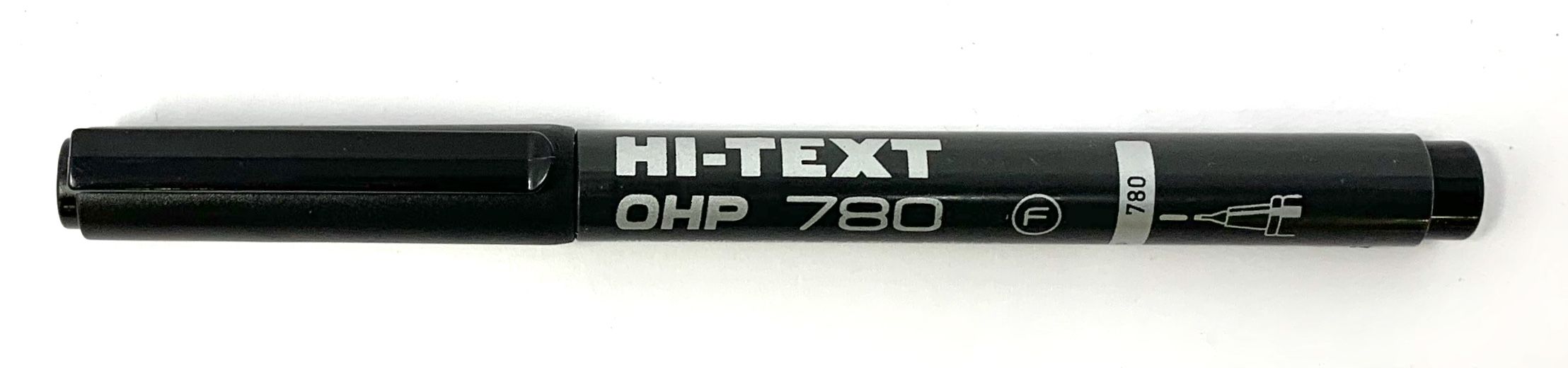 Rotulador tinta indeleble de secado rápido de color negro punta de 1 mm - ref.720