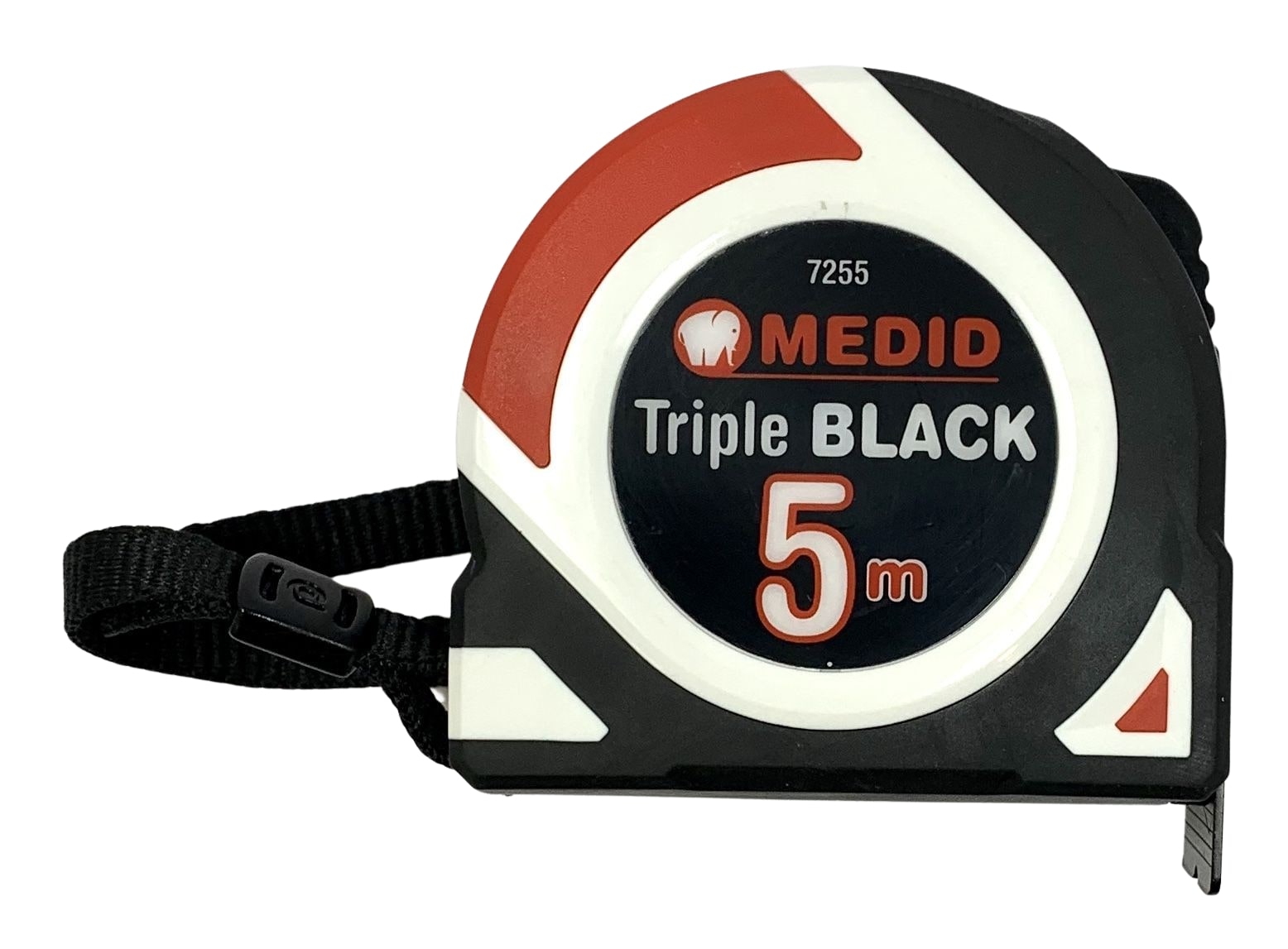 Flexómetro MEDID Triple BLACK 5 m x 25 mm Ref 7255