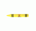 Tiza de cera uso universal de color amarillo 120 mm - ref.797