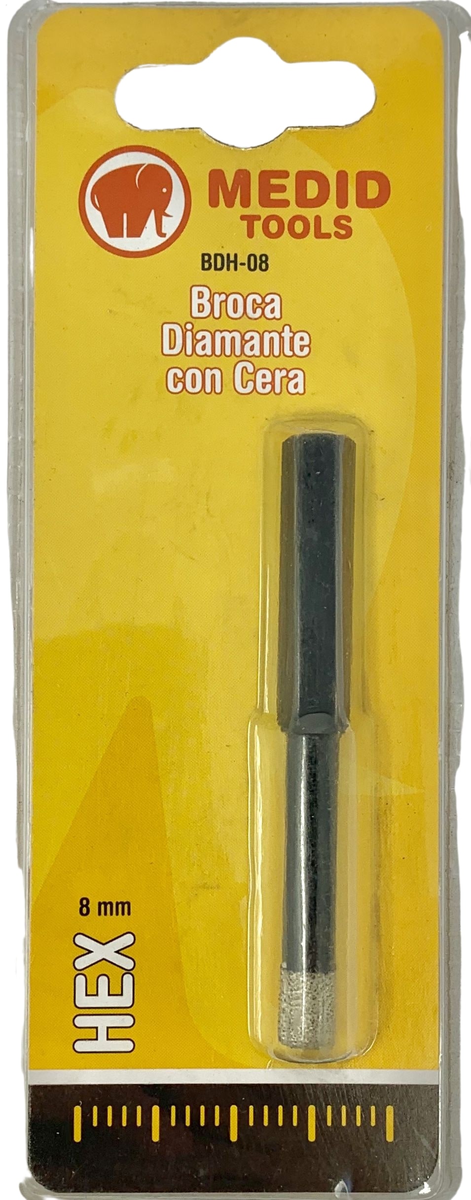 Broca diámetro 8 mm HEX CERA