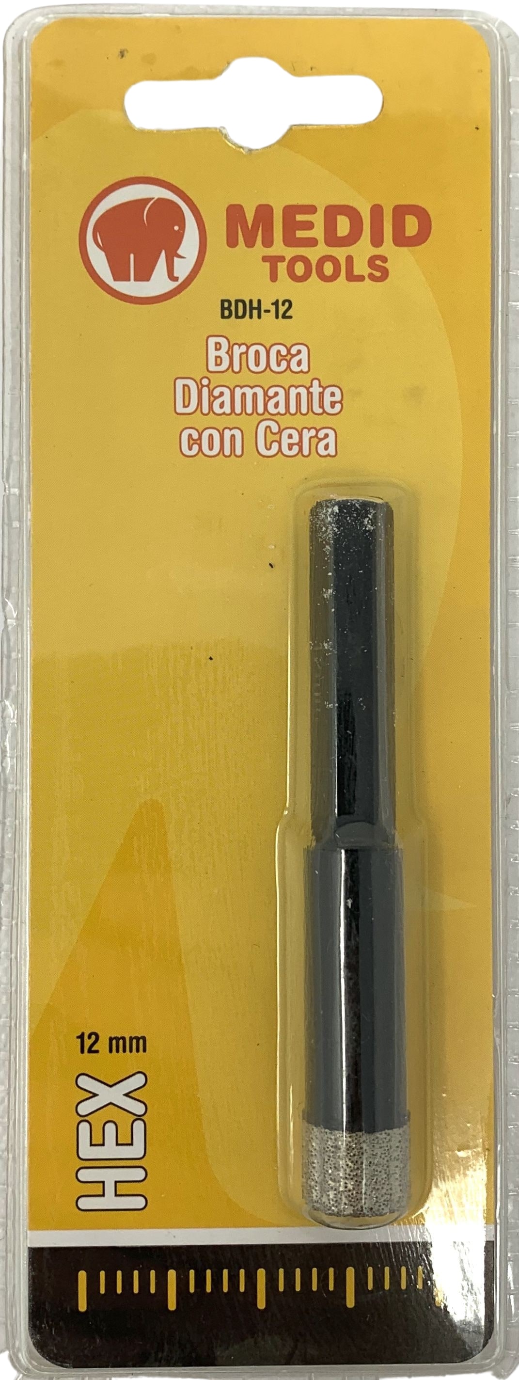 Broca diámetro 12 mm HEX CERA