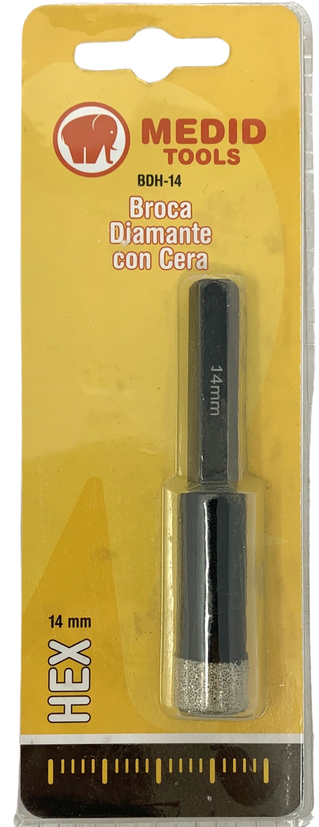 Broca diámetro 14 mm HEX CERA