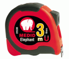 Flexómetro MEDID ELEPHANT magnético 3 m x 19 mm Ref 8193M