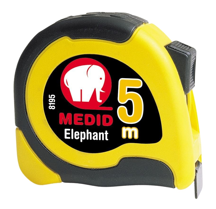Flexómetro MEDID ELEPHANT 5 m x 19 mm Ref 8195