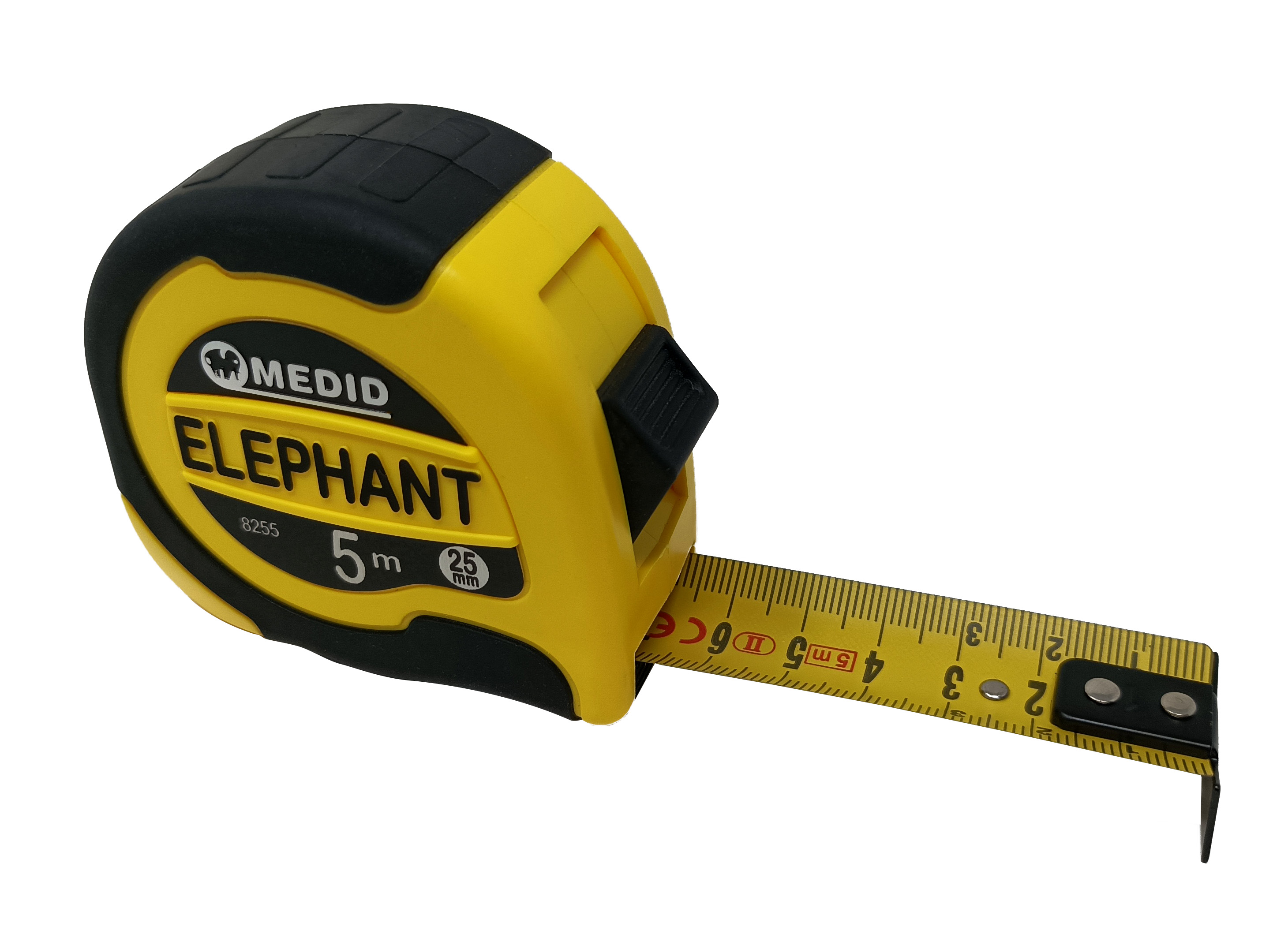 Flexómetro MEDID ELEPHANT 5 m x 25 mm Ref 8255