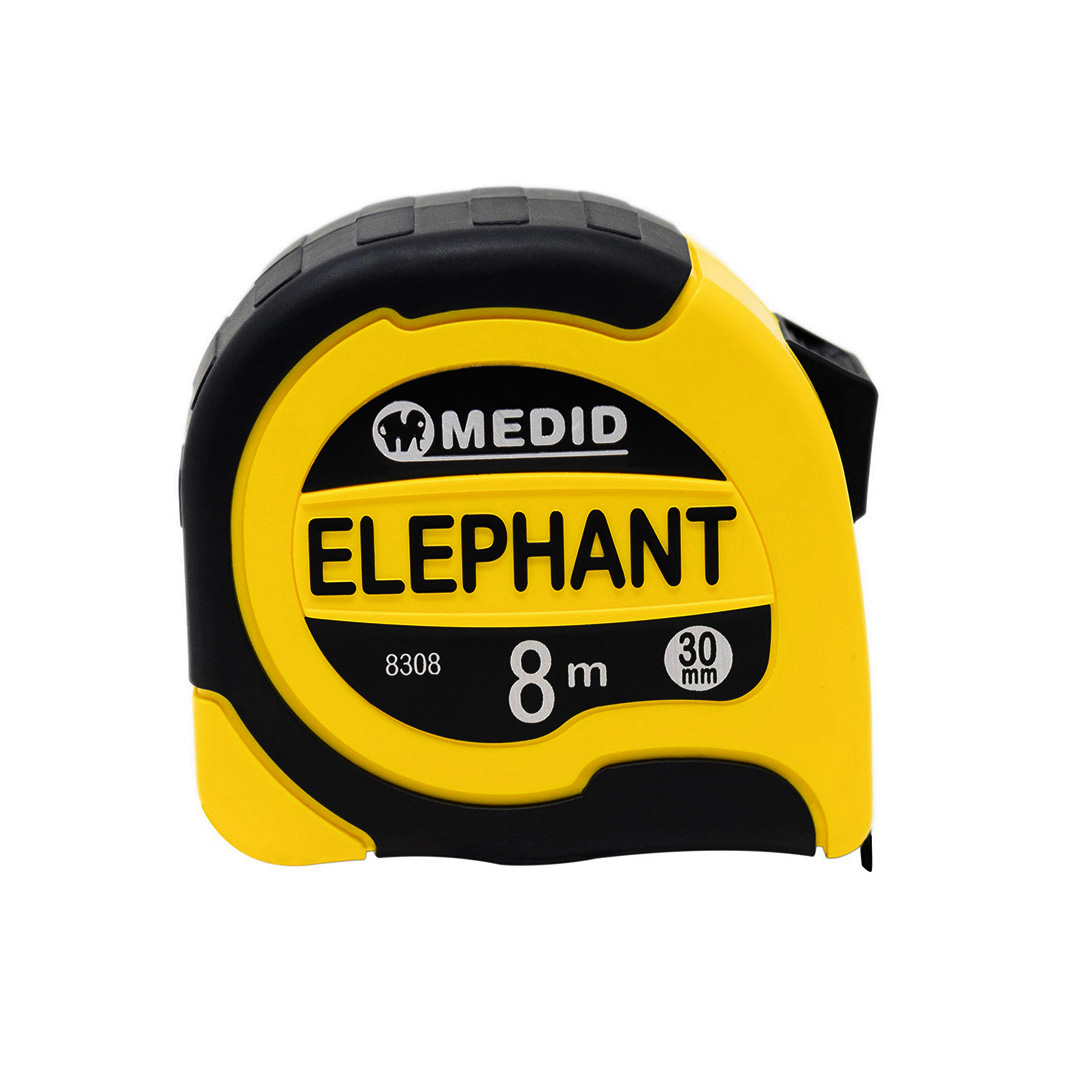 Flexómetro MEDID ELEPHANT 8 m x 30 mm Ref 8308