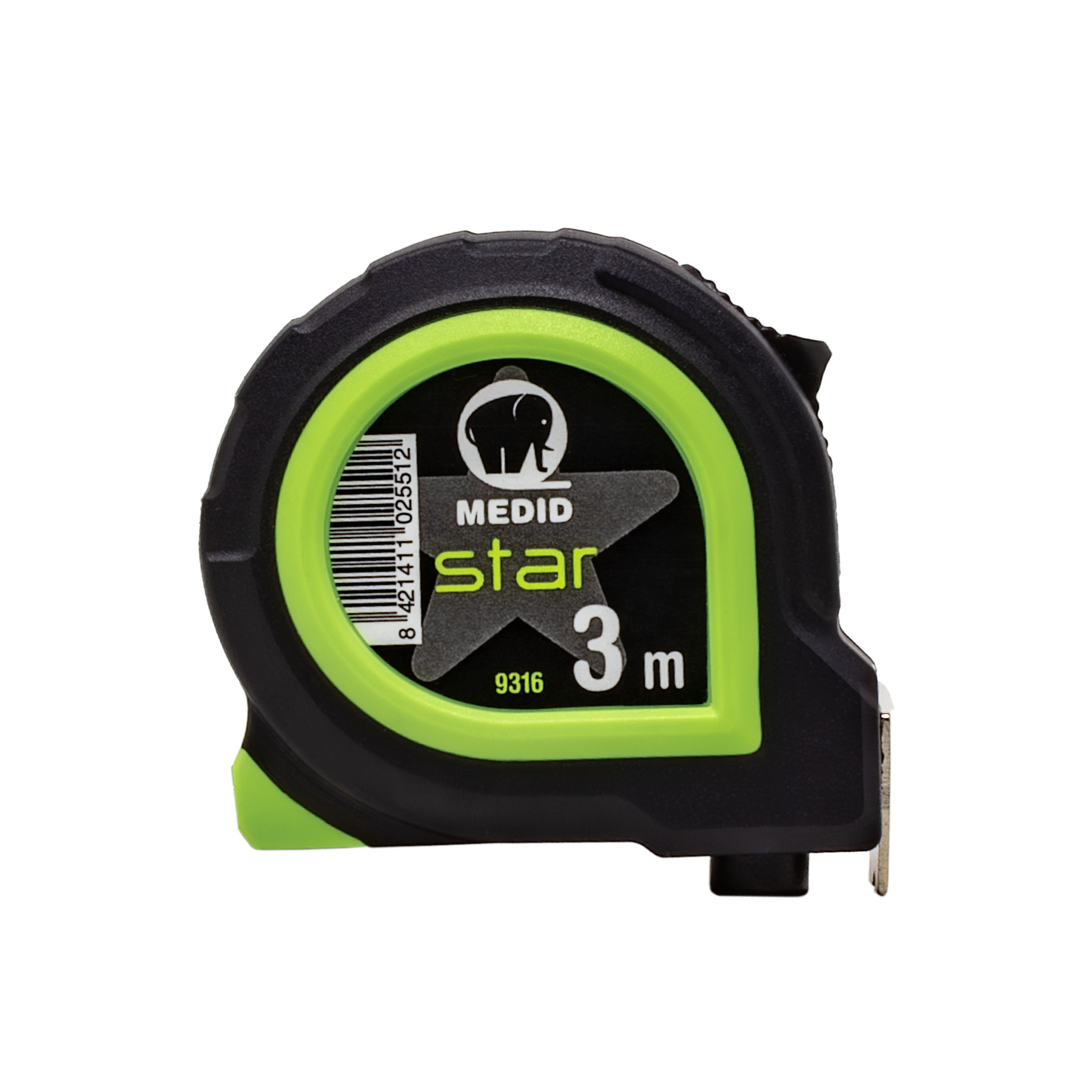 Flexómetro MEDID Star 3 m x 16 mm Ref.: 9316